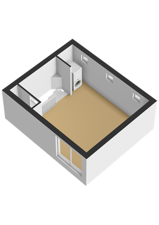 Floorplan - Louis Paul Boonstraat 42, 1321 KC Almere